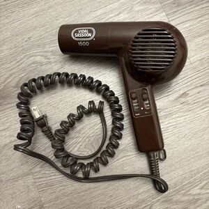 Retro Vidal Sassoon Professional 1500 Watt Mid-Size Hair Dryer Model VS-203